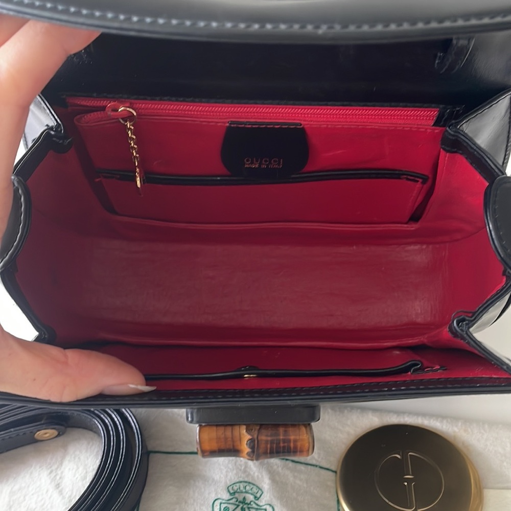 SOLD Gucci 1947 Bamboo Top Handle Bag - Picture 6 of 8